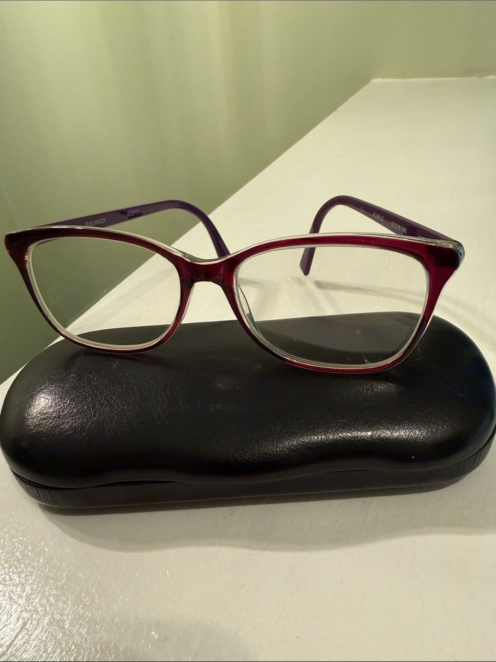Women's Purple Prescription Glasses - Equinox brand